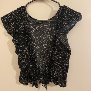 Tie front top